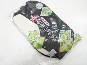 未使用品　福助　男物黒足袋(26センチ・4枚コハゼ)